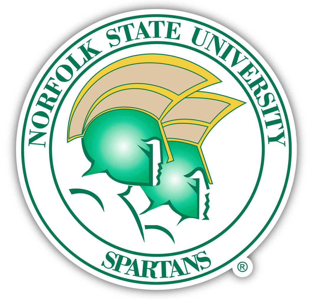 Norfolk State University 10-Inch on one of its sides NCAA Durable School Spirit Vinyl Decal Sticker