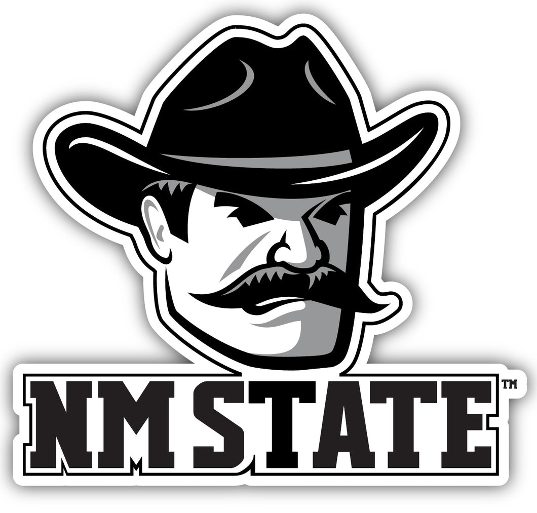 New Mexico State University Aggies 10-Inch on one of its sides NCAA Durable School Spirit Vinyl Decal Sticker