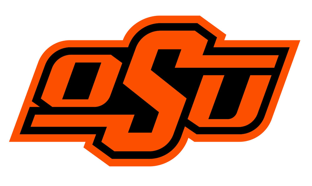 Oklahoma State Cowboys 4-Inch Elegant School Logo NCAA Vinyl Decal Sticker for Fans, Students, and Alumni