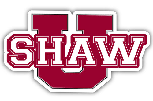 Shaw University Bears 2-Inch on one of its sides NCAA Durable School Spirit Vinyl Decal Sticker