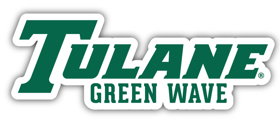 Tulane University Green Wave 4-Inch Elegant School Logo NCAA Vinyl Decal Sticker for Fans, Students, and Alumni