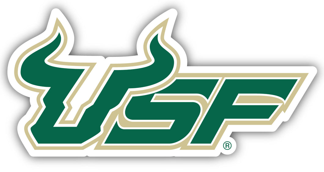 South Florida Bulls 4-Inch Elegant School Logo NCAA Vinyl Decal Sticker for Fans, Students, and Alumni