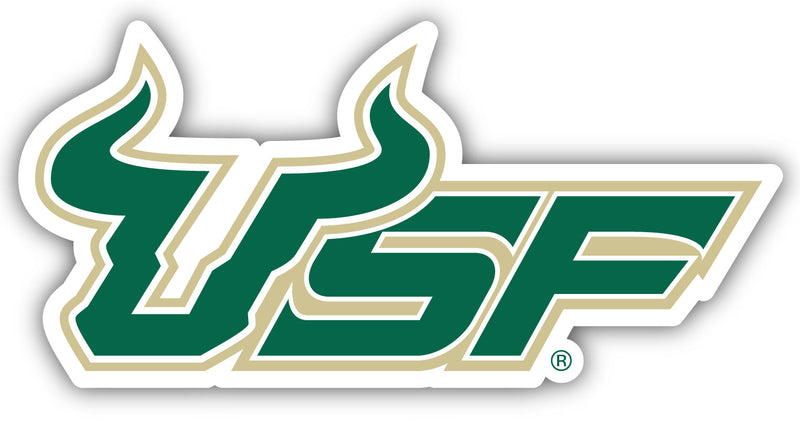 South Florida Bulls 4-Inch Elegant School Logo NCAA Vinyl Decal Sticker for Fans, Students, and Alumni