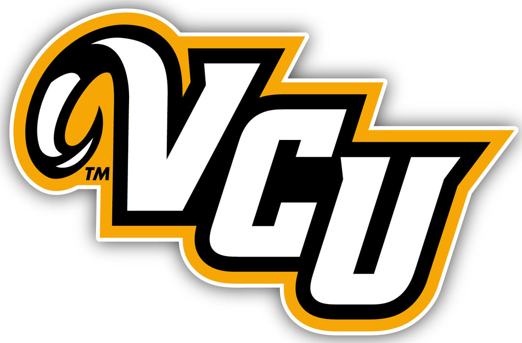 Virginia Commonwealth 4-Inch Elegant School Logo NCAA Vinyl Decal Sticker for Fans, Students, and Alumni