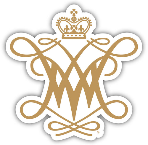 William and Mary 4-Inch Elegant School Logo NCAA Vinyl Decal Sticker for Fans, Students, and Alumni
