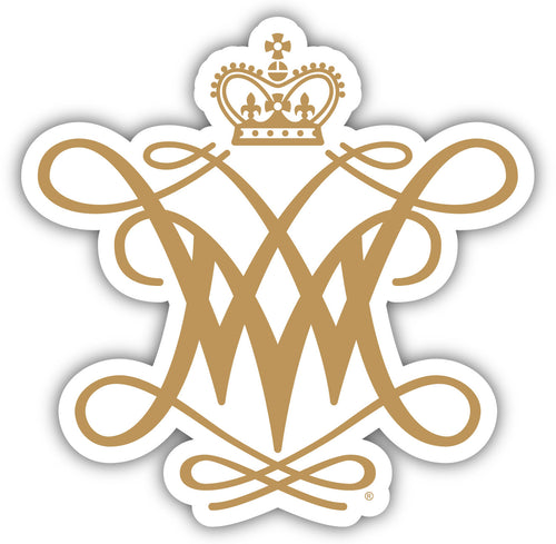 William and Mary 2-Inch on one of its sides NCAA Durable School Spirit Vinyl Decal Sticker