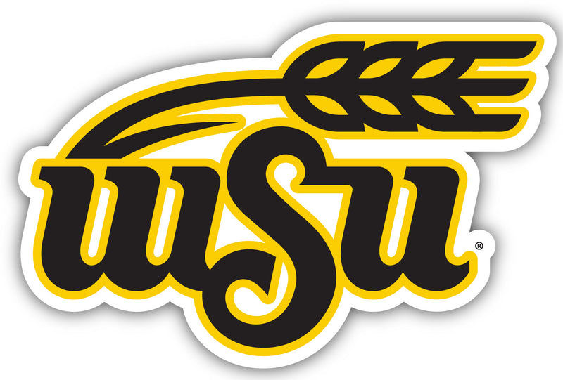 Wichita State Shockers 12-Inch on one of its sides NCAA Durable School Spirit Vinyl Decal Sticker