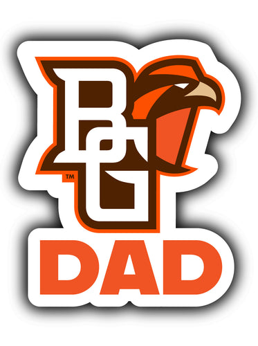 Bowling Green Falcons 4-Inch Proud Dad NCAA - Durable School Spirit Vinyl Decal Perfect Gift for Dad