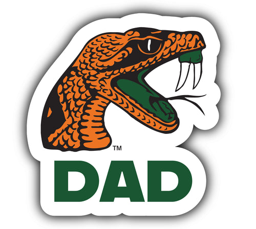 Florida A&M Rattlers 4-Inch Proud Mom NCAA - Durable School Spirit Vinyl Decal Perfect Gift for Mom