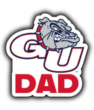Load image into Gallery viewer, Gonzaga Bulldogs Proud Mom and Dad 4-Inch Die Cut Decal
