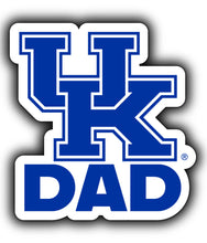 Load image into Gallery viewer, Kentucky Wildcats 4-Inch Proud Dad NCAA - Durable School Spirit Vinyl Decal Perfect Gift for Dad
