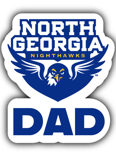 North Georgia Nighhawks 4-Inch Dad NCAA Vinyl Decal Sticker for Fans, Students, and Alumni