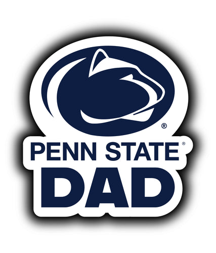 Penn State Nittany Lions 4-Inch Proud Dad NCAA - Durable School Spirit Vinyl Decal Perfect Gift for Dad