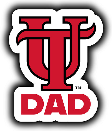 University of Tampa Spartans 4-Inch Proud Dad NCAA - Durable School Spirit Vinyl Decal Perfect Gift for Dad