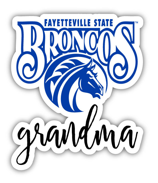 Fayetteville State University Proud Grandma 4-Inch NCAA High-Definition Magnet - Versatile Metallic Surface Adornment