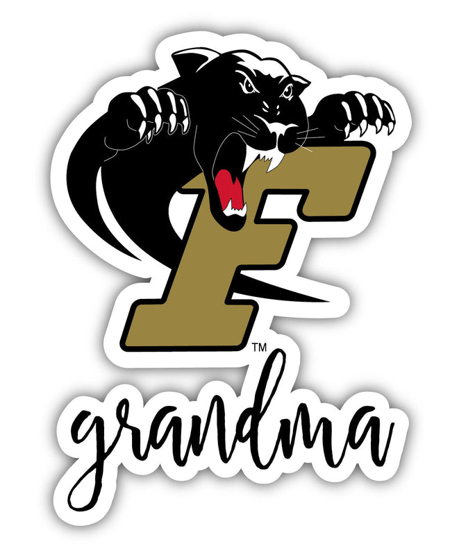 Ferrum College Proud Grandma 4-Inch NCAA High-Definition Magnet - Versatile Metallic Surface Adornment