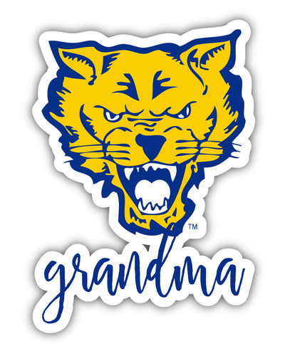 Fort Valley State University Proud Grandma 4-Inch NCAA High-Definition Magnet - Versatile Metallic Surface Adornment