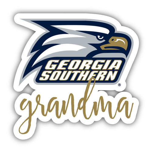 Georgia Southern Eagles Proud Grandma 4-Inch NCAA High-Definition Magnet - Versatile Metallic Surface Adornment
