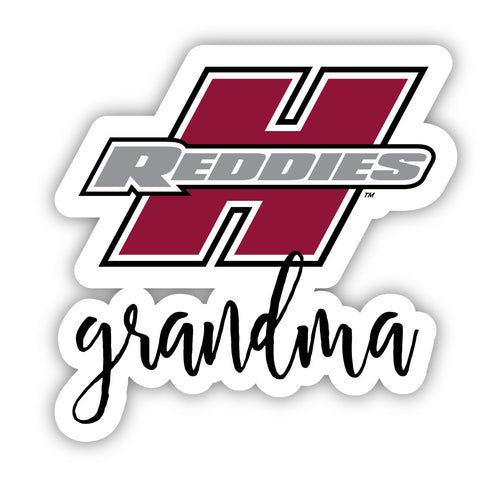 Henderson State Reddies 4-Inch Proud Grandma NCAA - Durable School Spirit Vinyl Decal Perfect Gift for Grandma