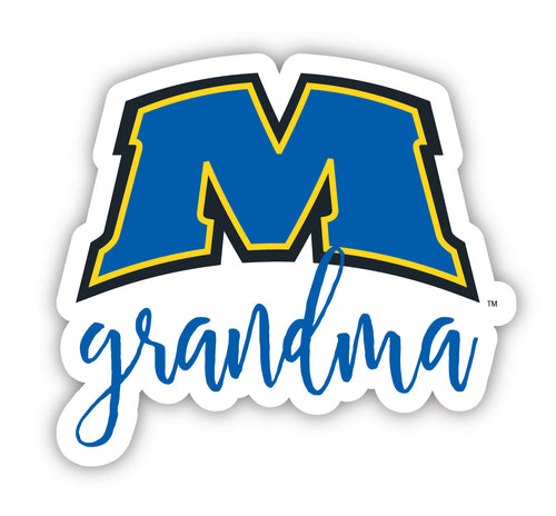 Morehead State University 4-Inch Proud Grandma NCAA - Durable School Spirit Vinyl Decal Perfect Gift for Grandma