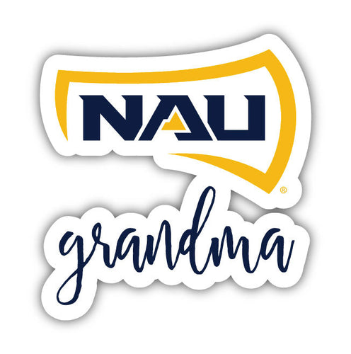 Northern Arizona University Proud Grandma 4-Inch NCAA High-Definition Magnet - Versatile Metallic Surface Adornment
