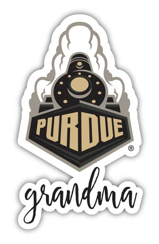 Purdue Boilermakers Proud Grandma 4-Inch NCAA High-Definition Magnet - Versatile Metallic Surface Adornment