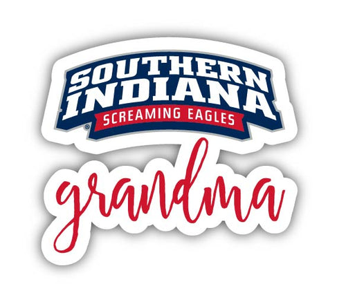 University of Southern Indiana Proud Grandma 4-Inch NCAA High-Definition Magnet - Versatile Metallic Surface Adornment