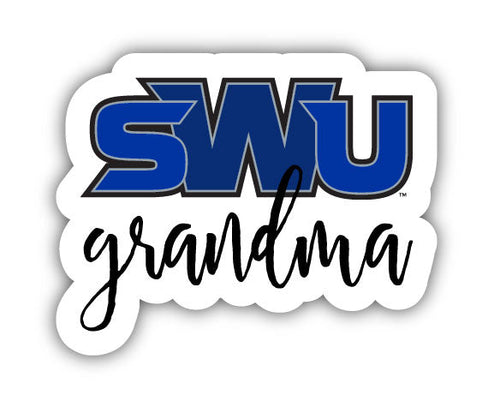 Southern Wesleyan University Proud Grandma 4-Inch NCAA High-Definition Magnet - Versatile Metallic Surface Adornment