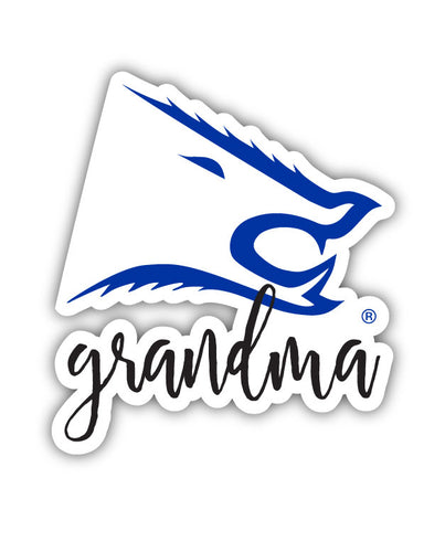 Texas A&M Kingsville Javelinas 4-Inch Proud Grandma NCAA - Durable School Spirit Vinyl Decal Perfect Gift for Grandma