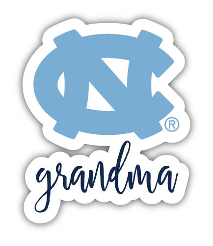 UNC Tar Heels Proud Grandma 4-Inch NCAA High-Definition Magnet - Versatile Metallic Surface Adornment