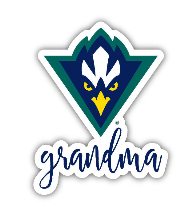 North Carolina Wilmington Seahawks Proud Grandma 4-Inch NCAA High-Definition Magnet - Versatile Metallic Surface Adornment