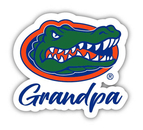 Florida Gators 4-Inch Proud Grandpa NCAA - Durable School Spirit Vinyl Decal Perfect Gift for Grandpa