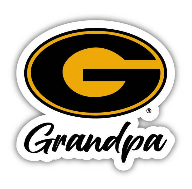 Grambling State Tigers 4-Inch Proud Grandpa NCAA - Durable School Spirit Vinyl Decal Perfect Gift for Grandpa