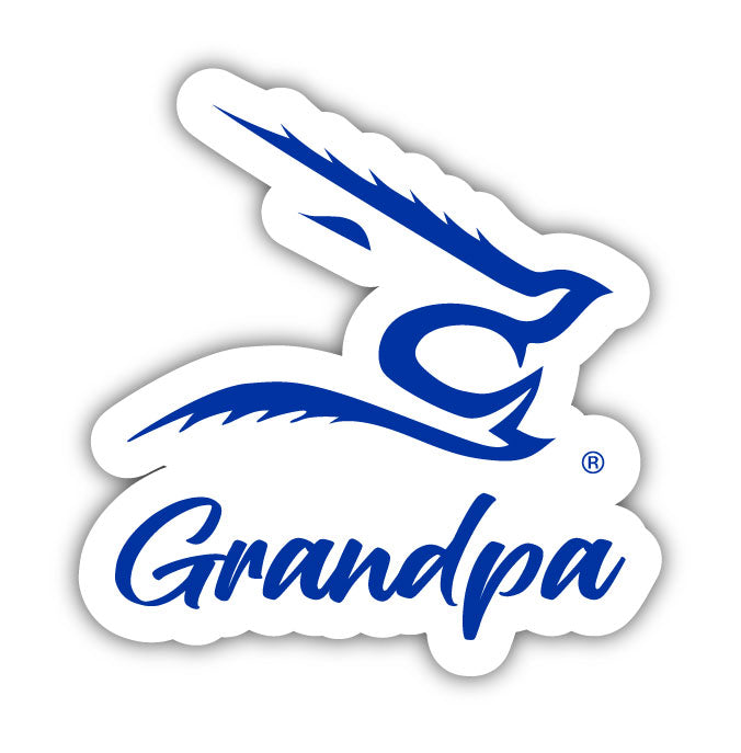 Texas A&M Kingsville Javelinas 4-Inch Proud Grandpa NCAA - Durable School Spirit Vinyl Decal Perfect Gift for Grandpa