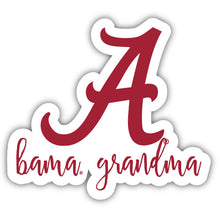 Load image into Gallery viewer, Alabama Crimson Tide 4-Inch Proud Grandma NCAA - Durable School Spirit Vinyl Decal Perfect Gift for Grandma
