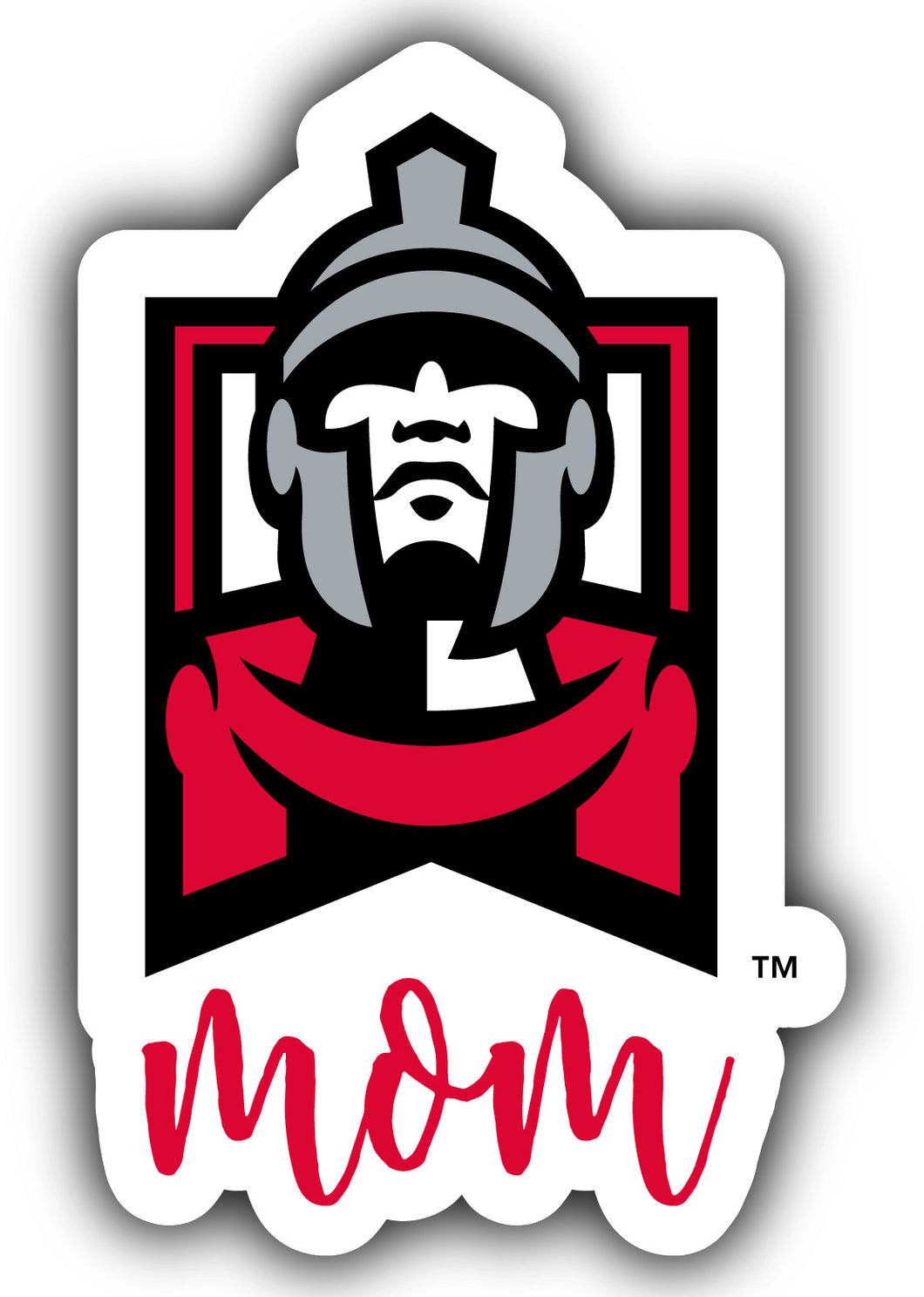 East Stroudsburg University 4-Inch Proud Mom NCAA - Durable School Spirit Vinyl Decal Perfect Gift for Mom