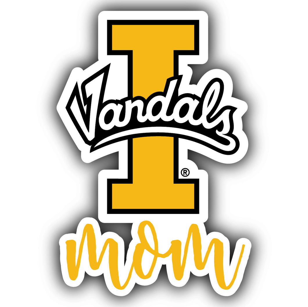 Idaho Vandals 4-Inch Proud Mom NCAA - Durable School Spirit Vinyl Decal Perfect Gift for Mom