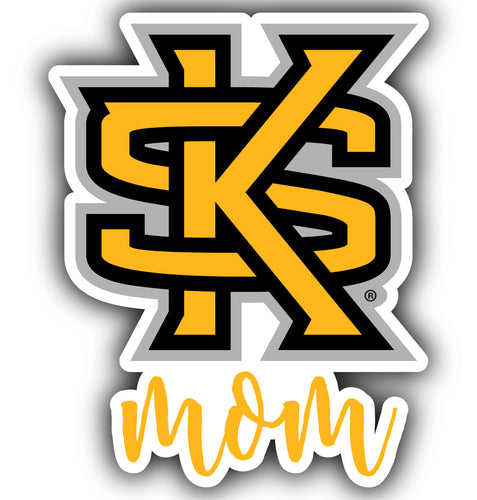Kennesaw State University 4-Inch Proud Mom NCAA - Durable School Spirit Vinyl Decal Perfect Gift for Mom