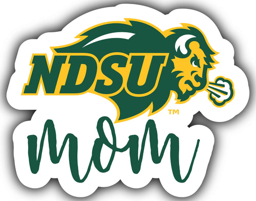 North Dakota State Bison 4-Inch Proud Mom NCAA - Durable School Spirit Vinyl Decal Perfect Gift for Mom