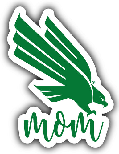 North Texas 4-Inch Proud Mom NCAA - Durable School Spirit Vinyl Decal Perfect Gift for Mom