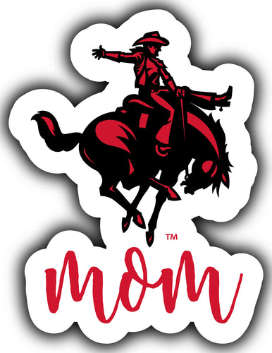 Northwestern Oklahoma State University 4-Inch Proud Mom NCAA - Durable School Spirit Vinyl Decal Perfect Gift for Mom