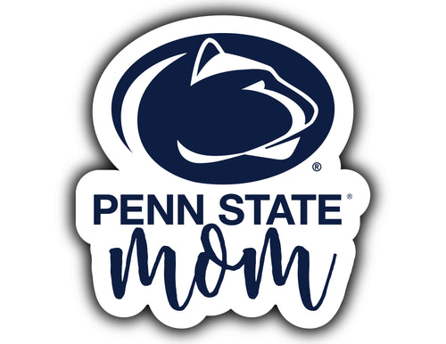 Penn State Nittany Lions 4-Inch Proud Mom NCAA - Durable School Spirit Vinyl Decal Perfect Gift for Mom
