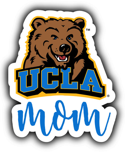 UCLA Bruins 4-Inch Proud Mom NCAA - Durable School Spirit Vinyl Decal Perfect Gift for Mom
