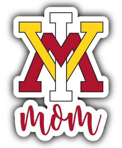 VMI Keydets 4-Inch Proud Mom NCAA - Durable School Spirit Vinyl Decal Perfect Gift for Mom