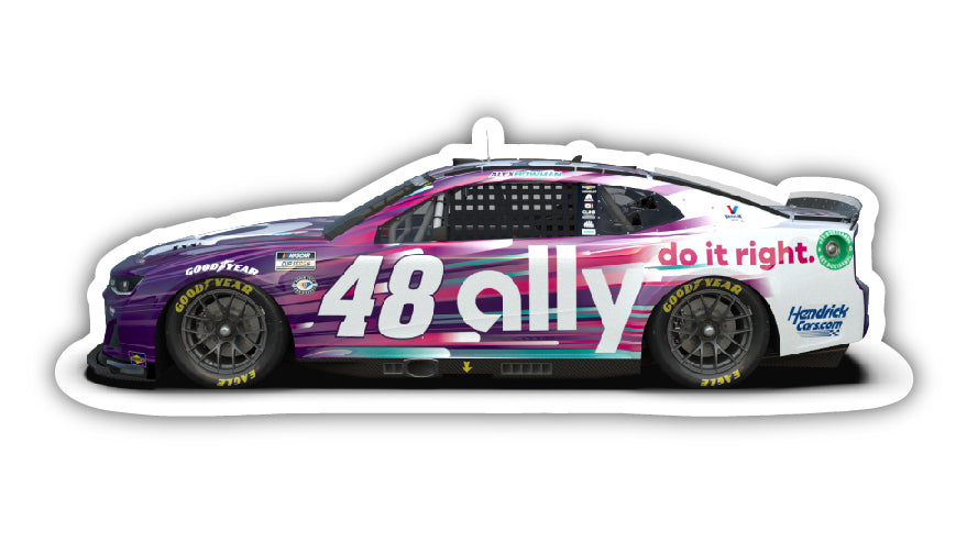 #48 Alex Bowman  Car Laser Cut Decal