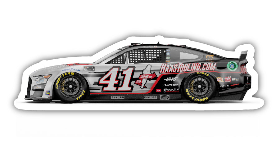 Nascar #41 Cole Custer 4-Inch Vinyl Decal Stiker Car Design