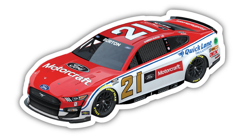 Nascar #21 Harrison Burton 4-Inch Vinyl Decal Stiker Car Design
