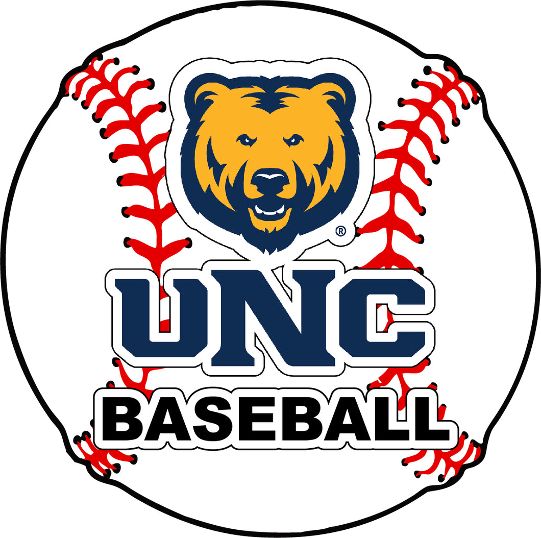 Northern Colorado Bears 4-Inch Round Baseball NCAA Passion Vinyl Decal Sticker