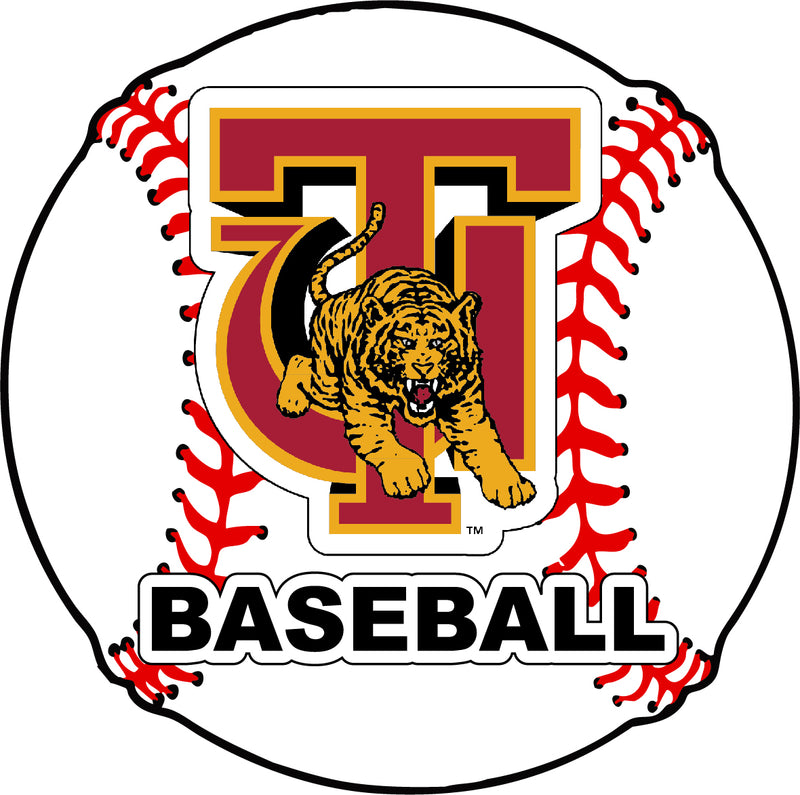 Tuskegee University 4-Inch Round Baseball NCAA Passion Vinyl Decal Sticker