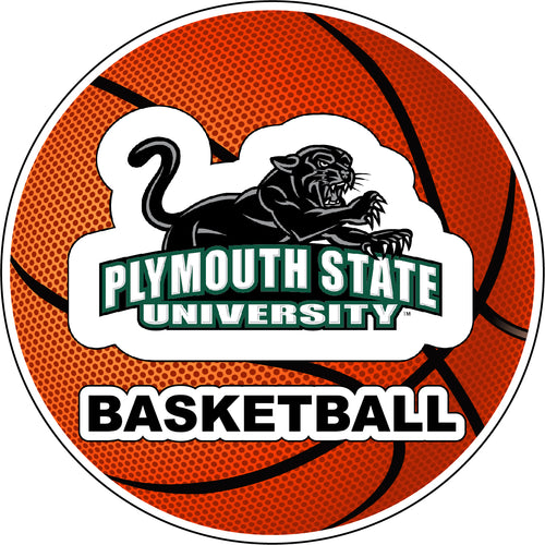 Plymouth State University 4-Inch Round Basketball NCAA Hoops Pride Vinyl Decal Sticker